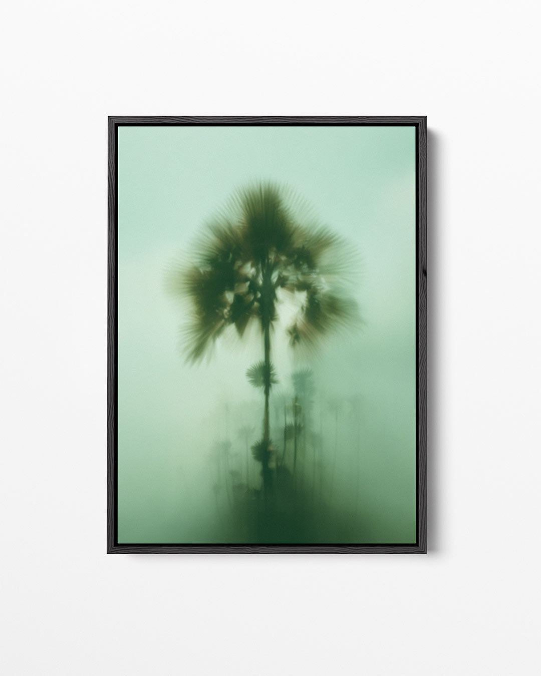 Vervagende palm Kunstwerk