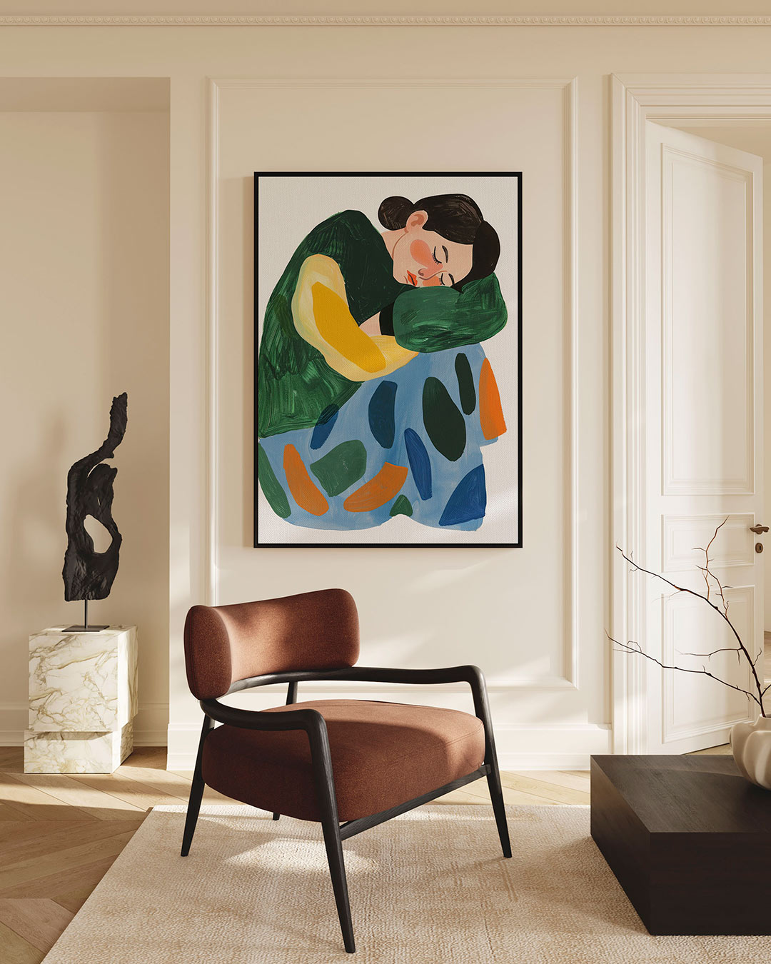 Dromerige vormen Kunstwerk