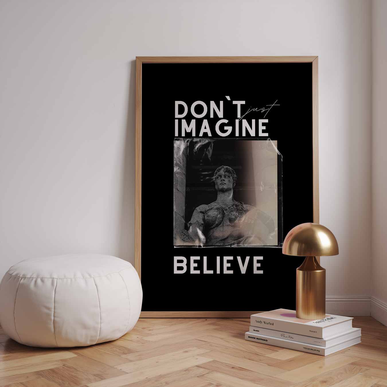 Motivatieposter met Inspirerende Boodschap Poster-WallArtistic