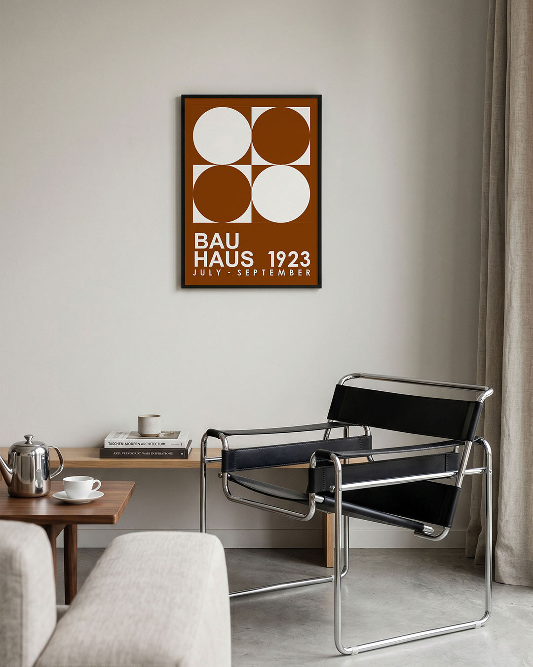 Cirkel en vierkant Poster