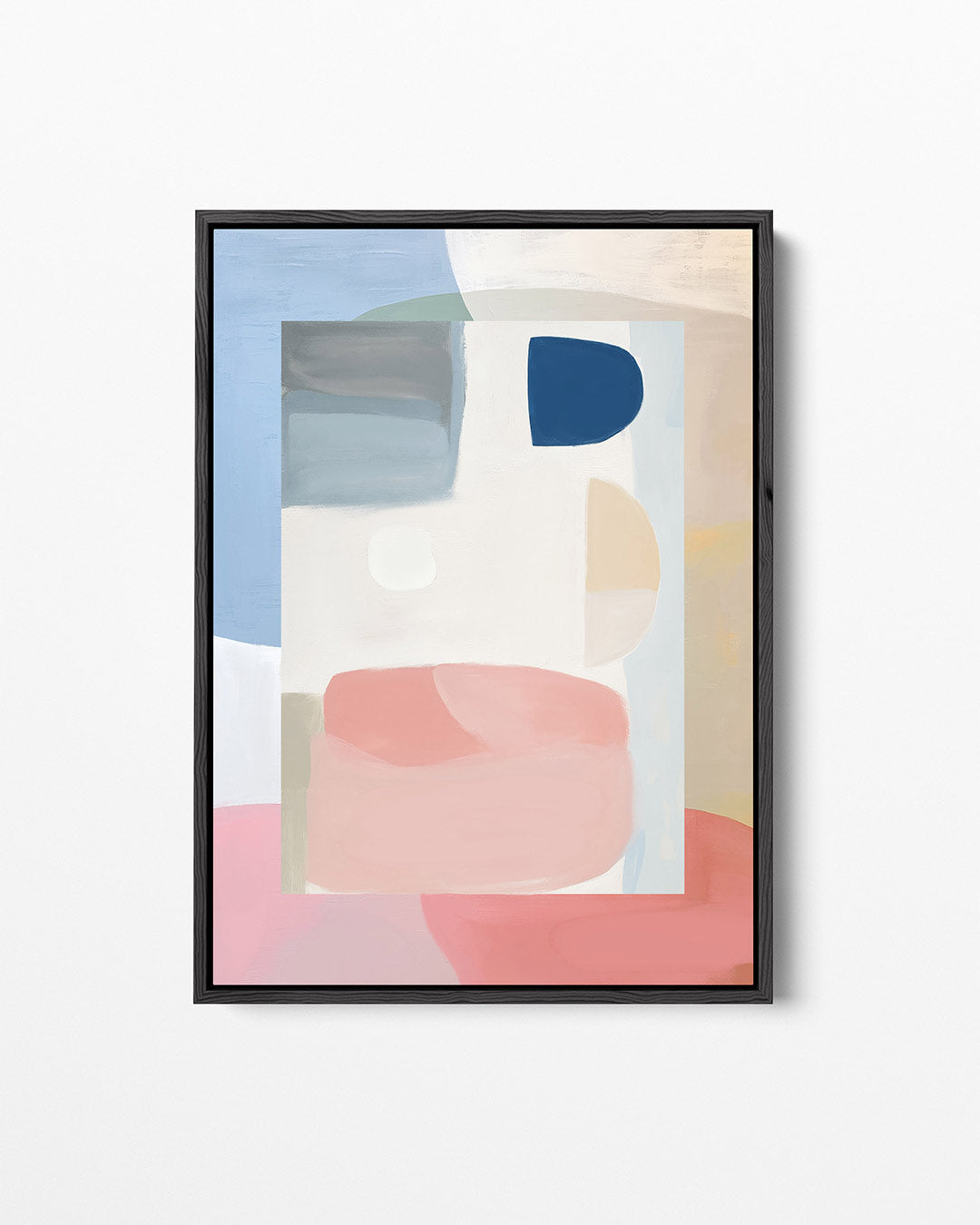 Organische vormen compositie Kunstwerk