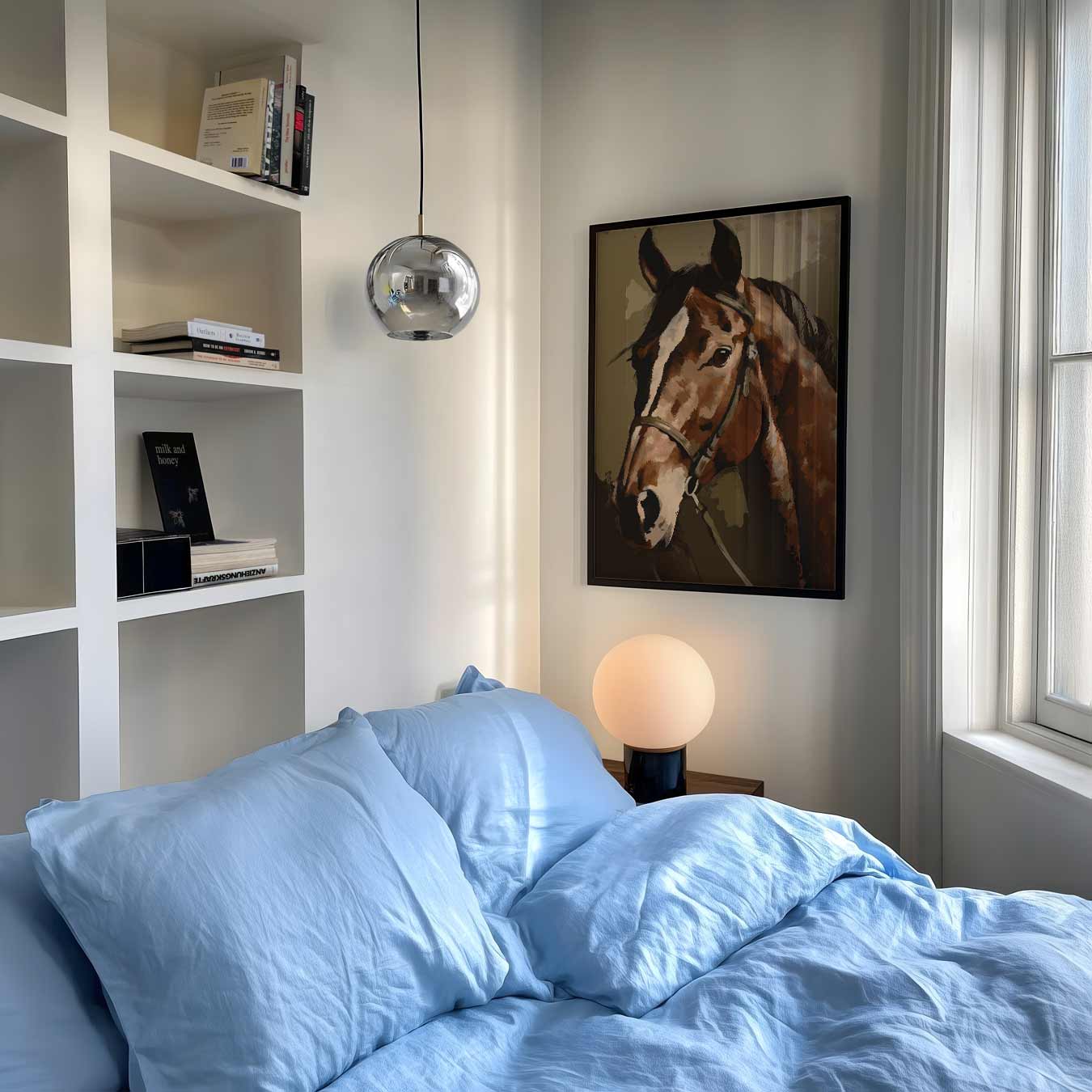 Elegante Paardenkracht Poster-WallArtistic