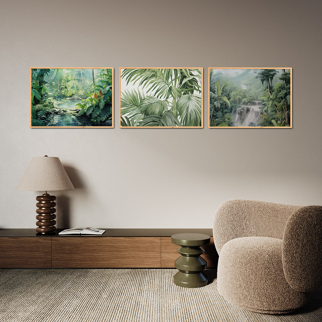 Groene oase Posterset