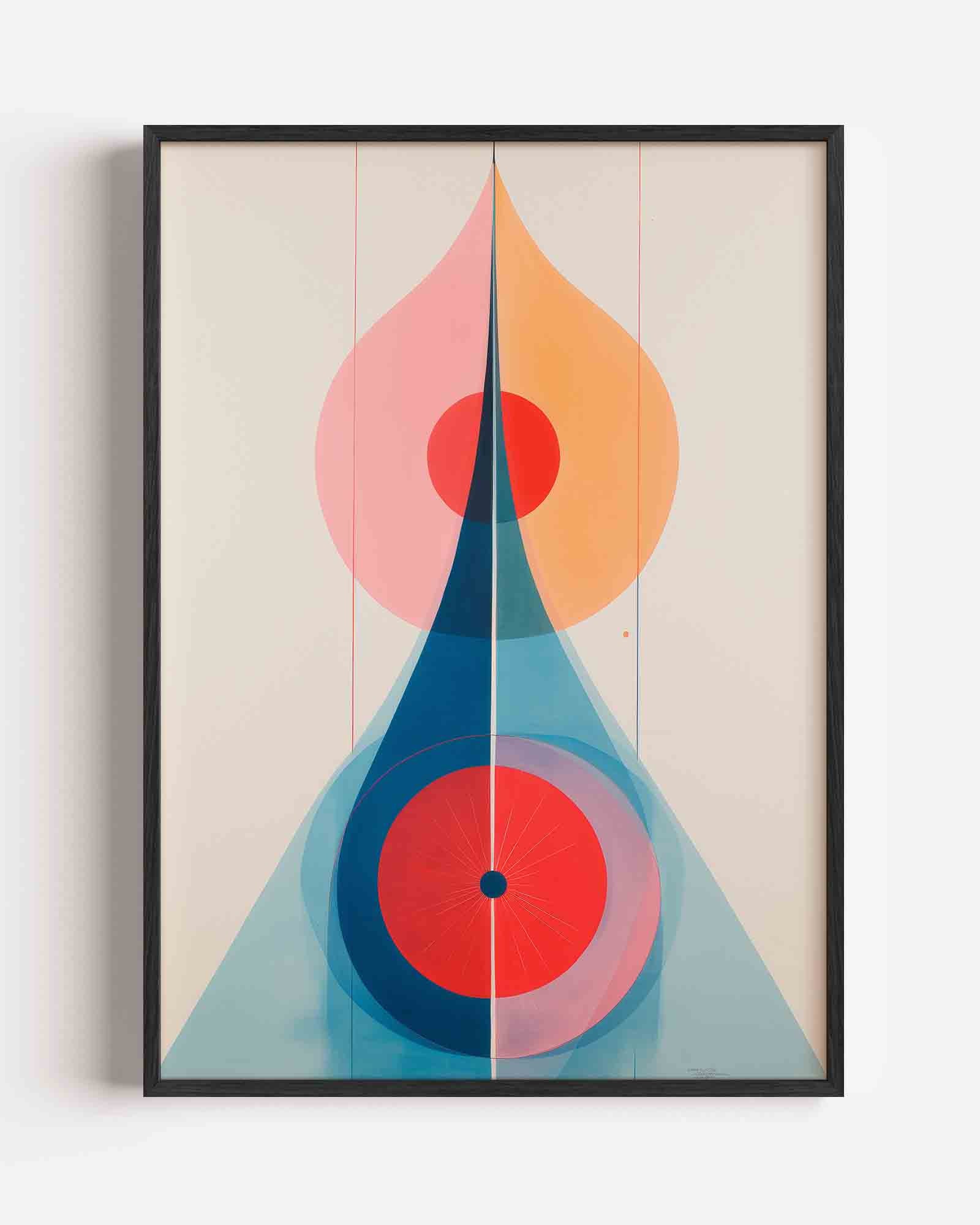 Geometrische vormen Poster