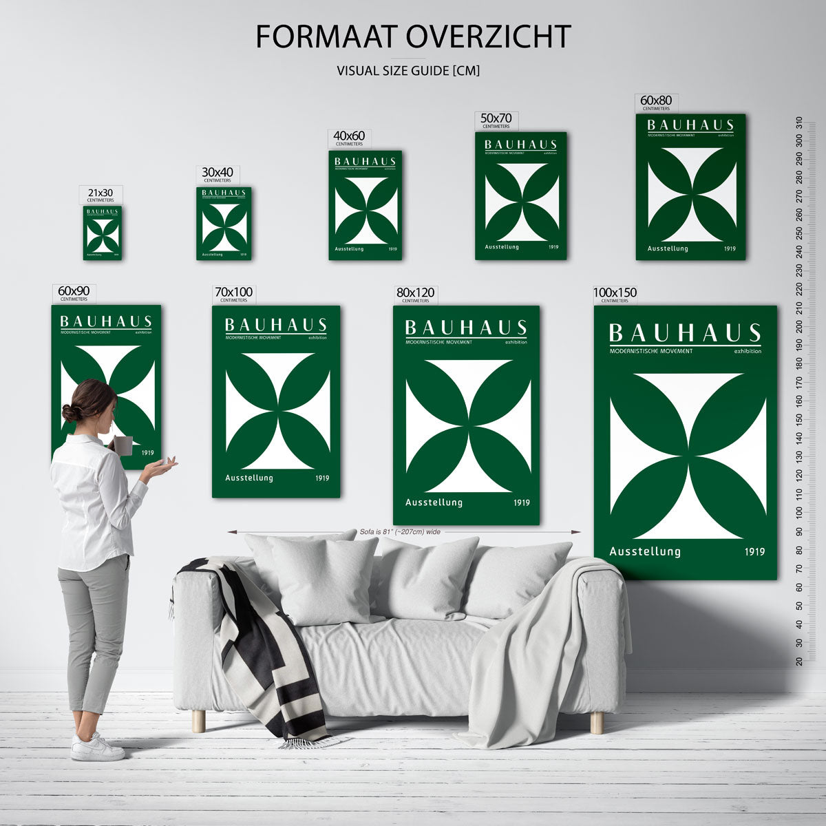 Vorm en balans Poster