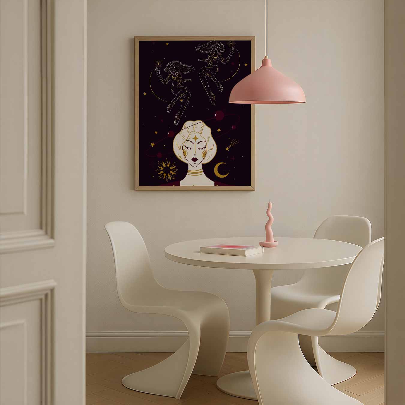 Mystieke Vrouwelijke Kracht Poster-WallArtistic