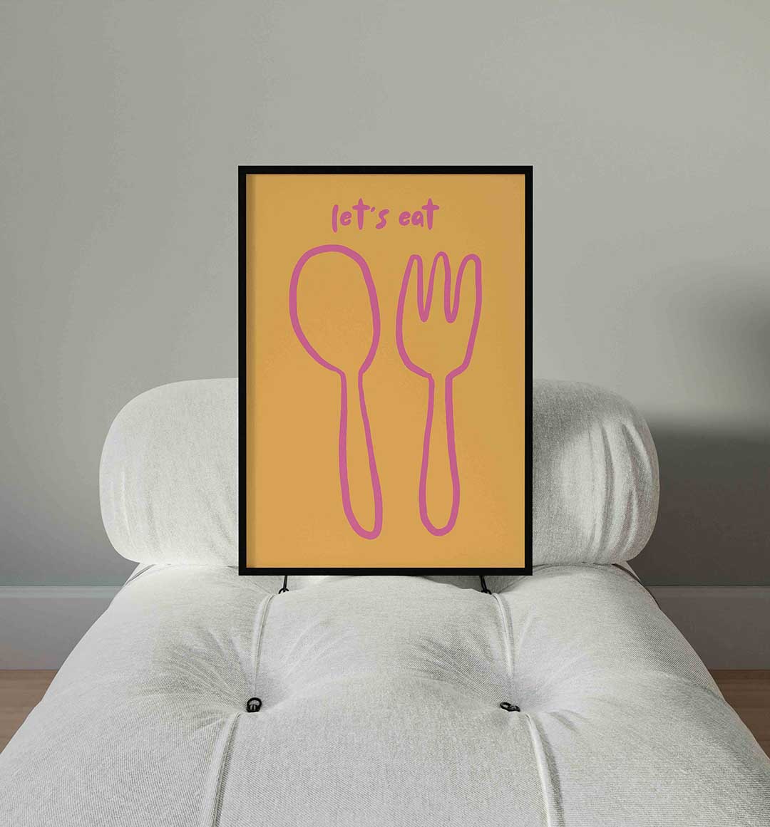 Bestek illustratie Poster