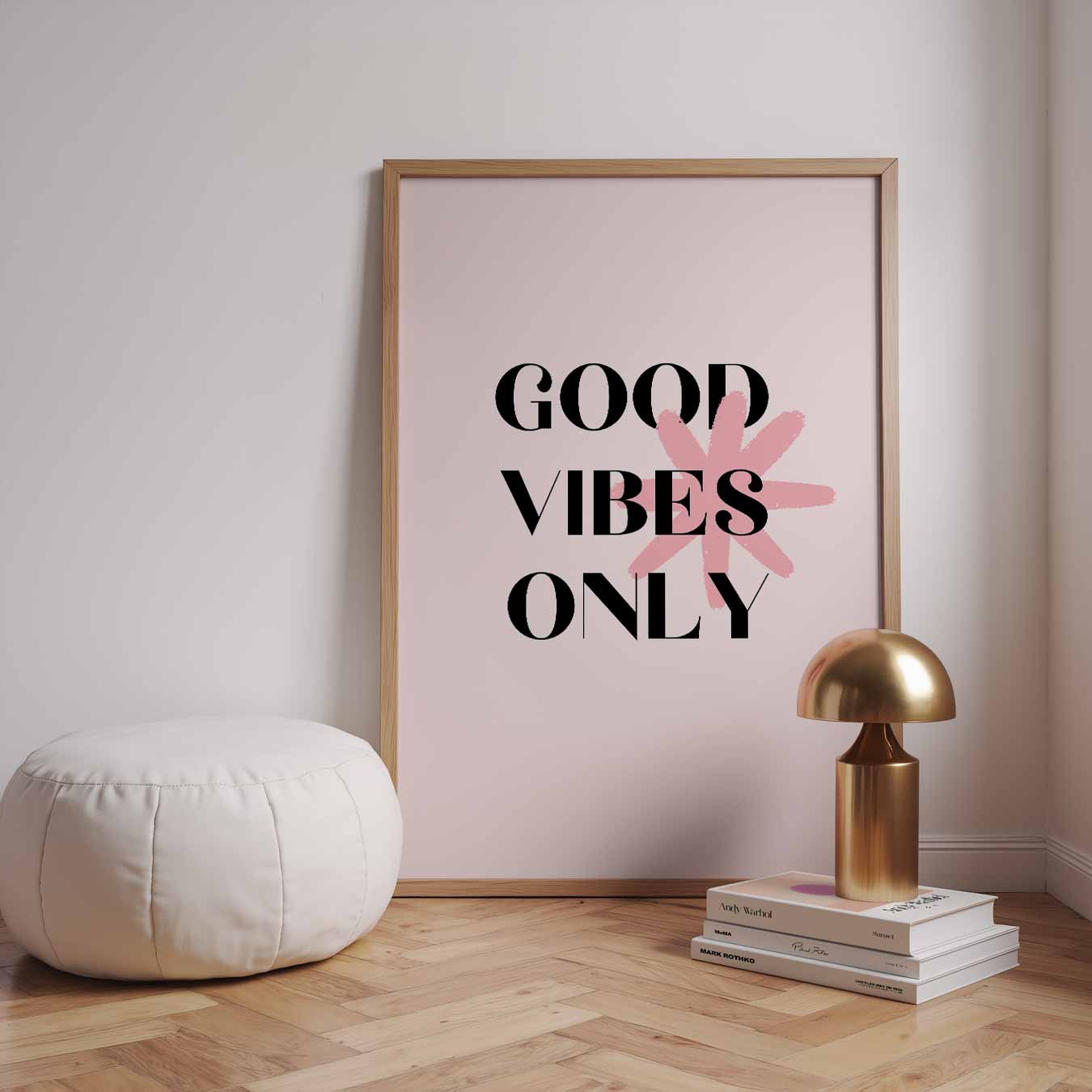 Good Vibes Only Poster-WallArtistic