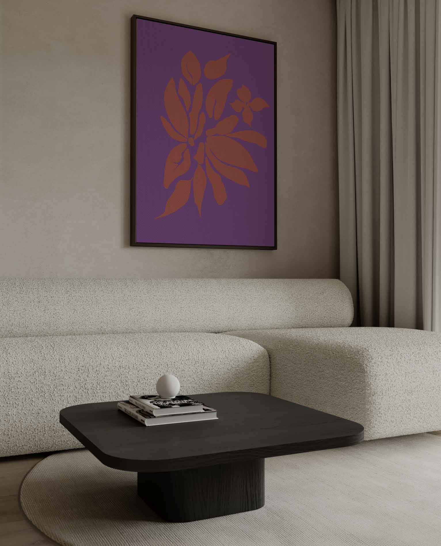 Kleurrijke Bloemblaadjes Kunstwerk-canvas-dibond-plexiglas-wanddecoratie-WallArtistic