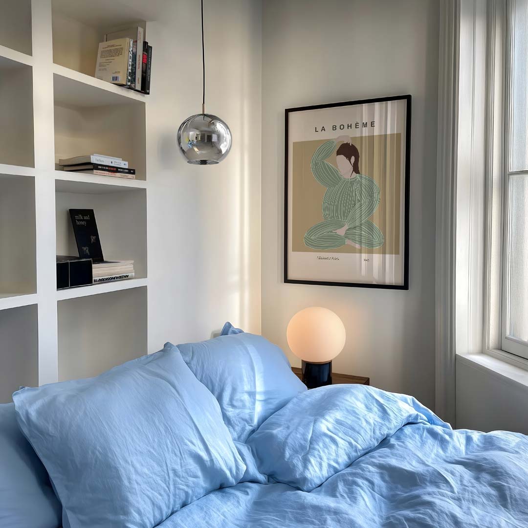 La Bohème Minimalistische Kunstposter-WallArtistic