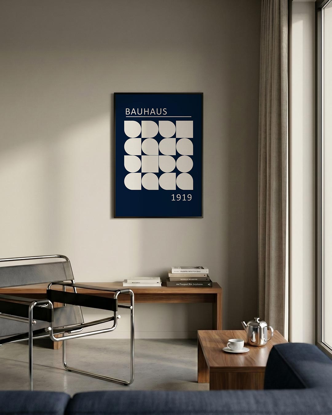 Vormritme en kleur Poster