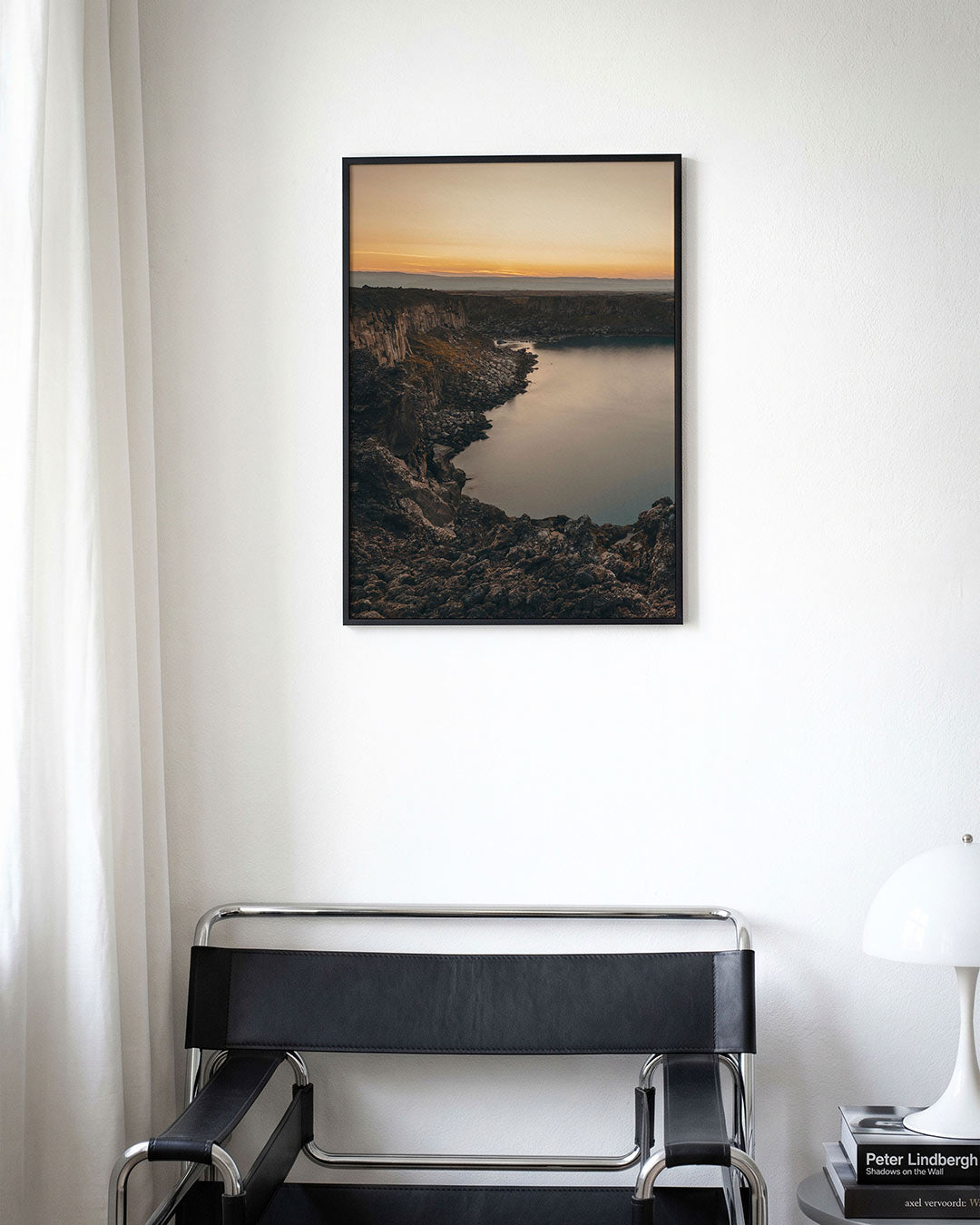 Rustige kustlijn Poster