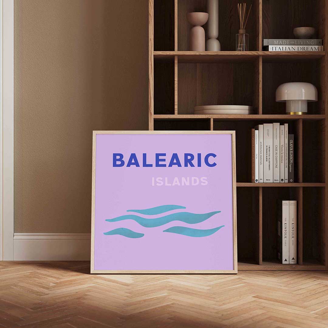 Balearic islands Poster