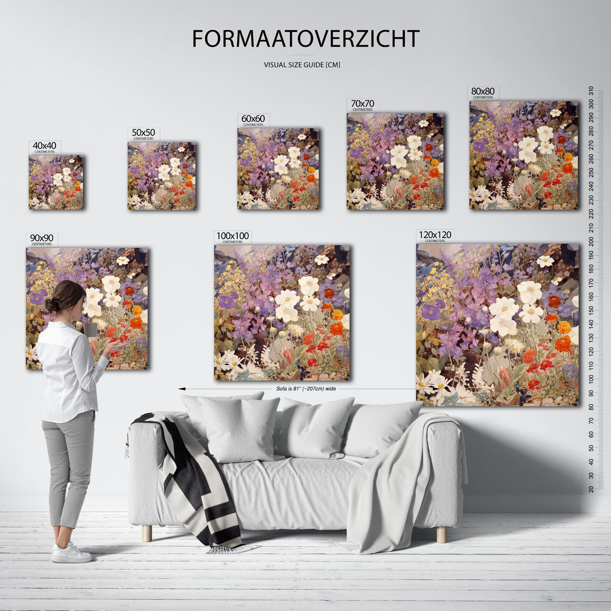Bloemenpracht Poster