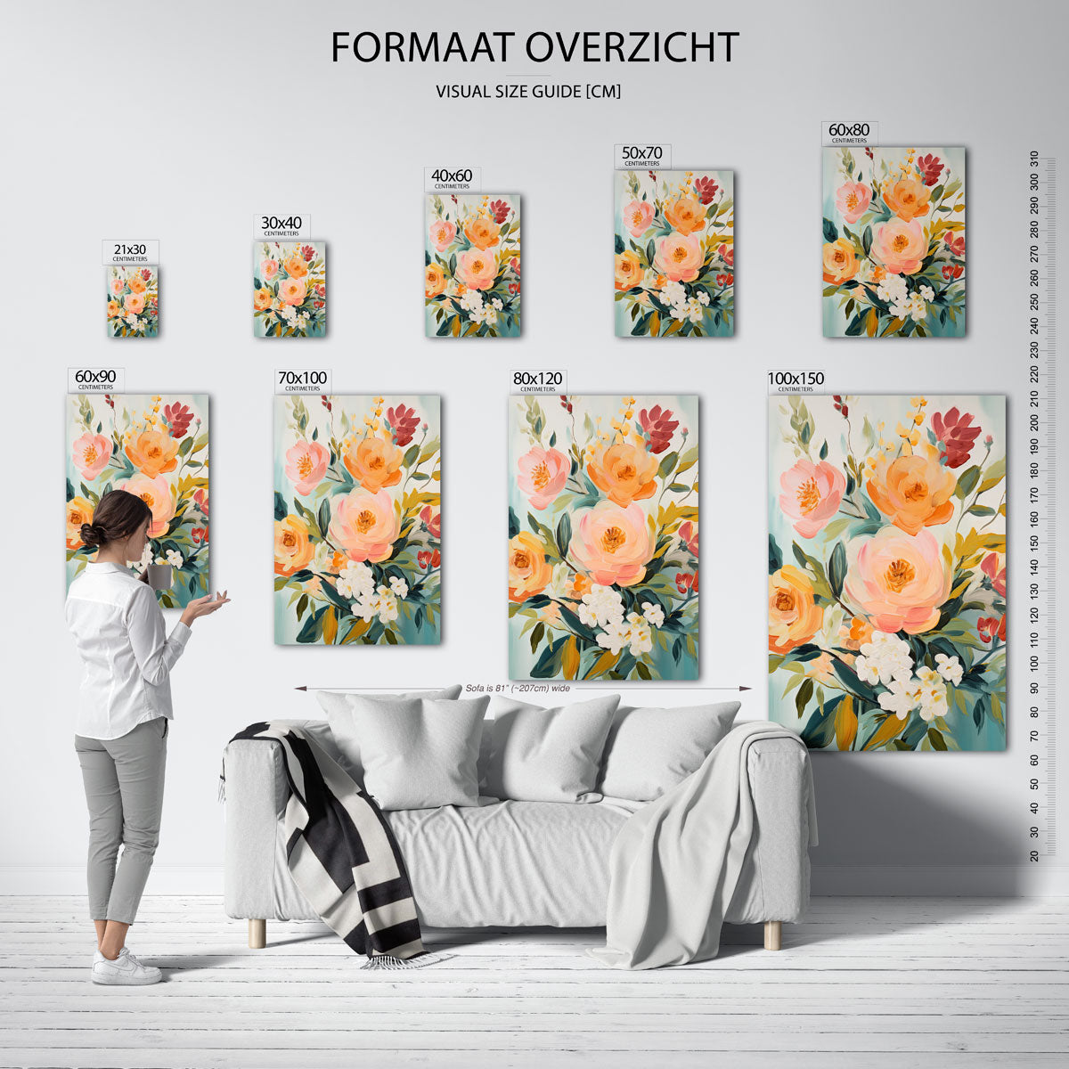 Bloemenboeket Poster