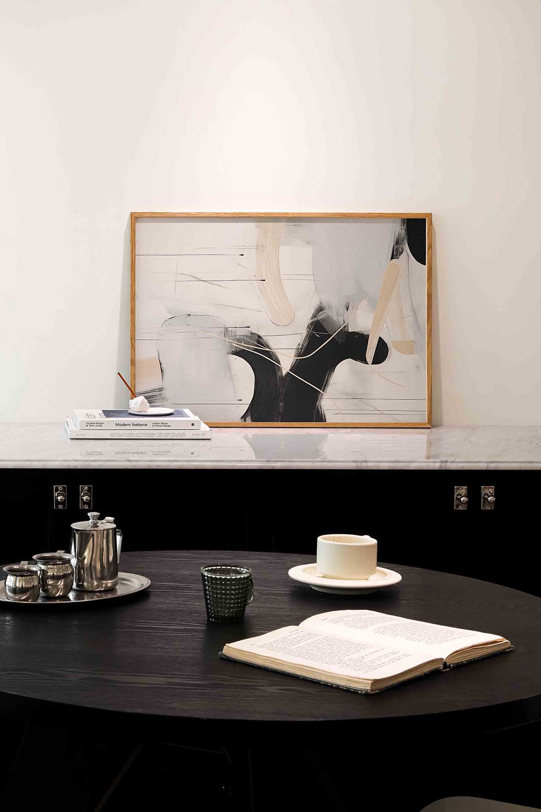Abstracte vormen Poster