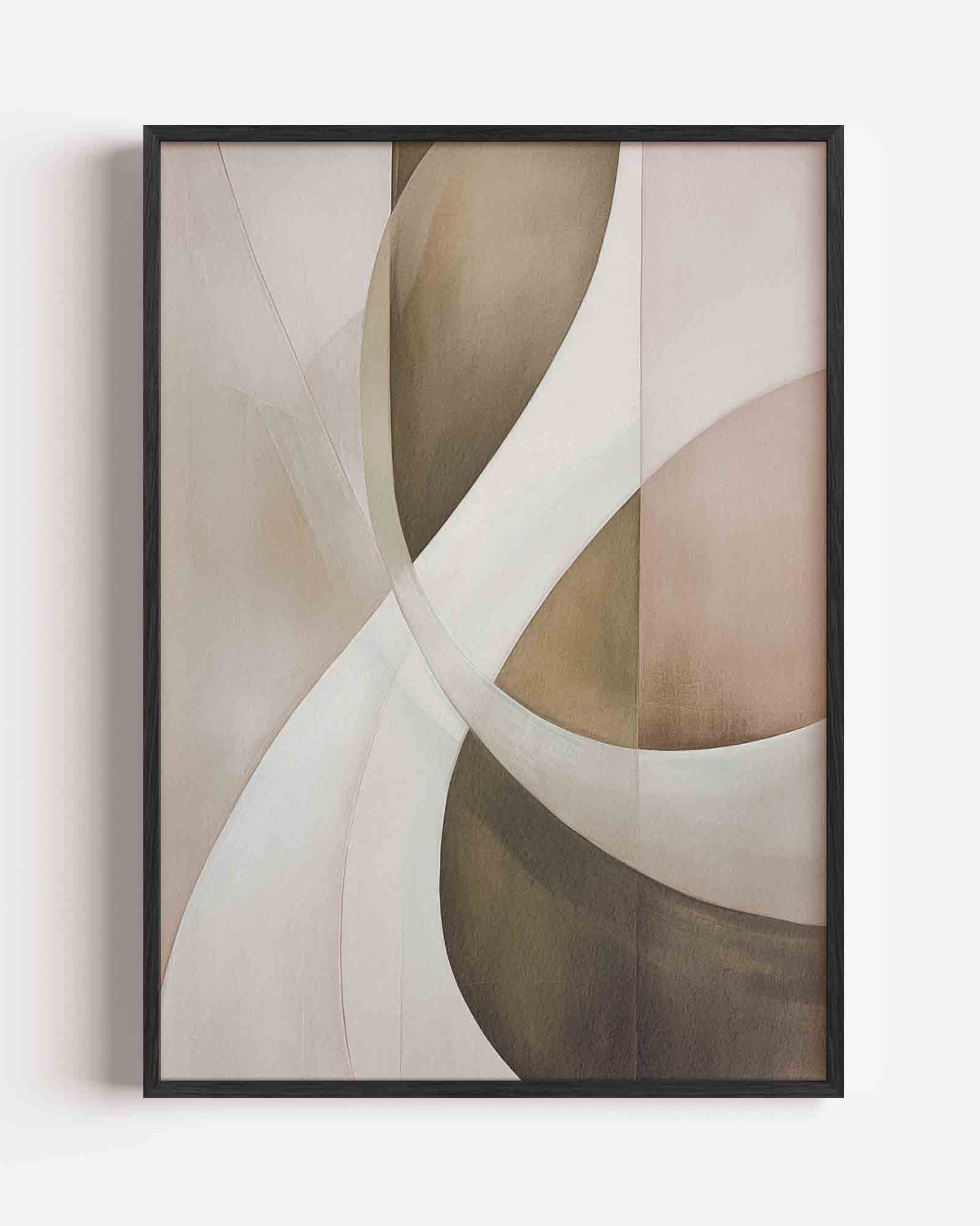 Abstracte vormen Poster