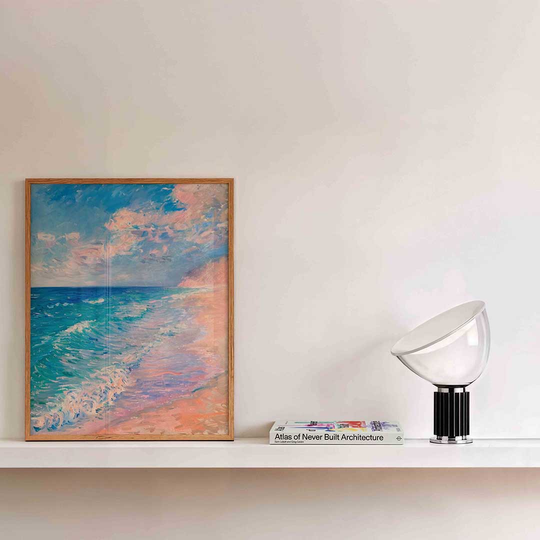 Strand en zee Poster