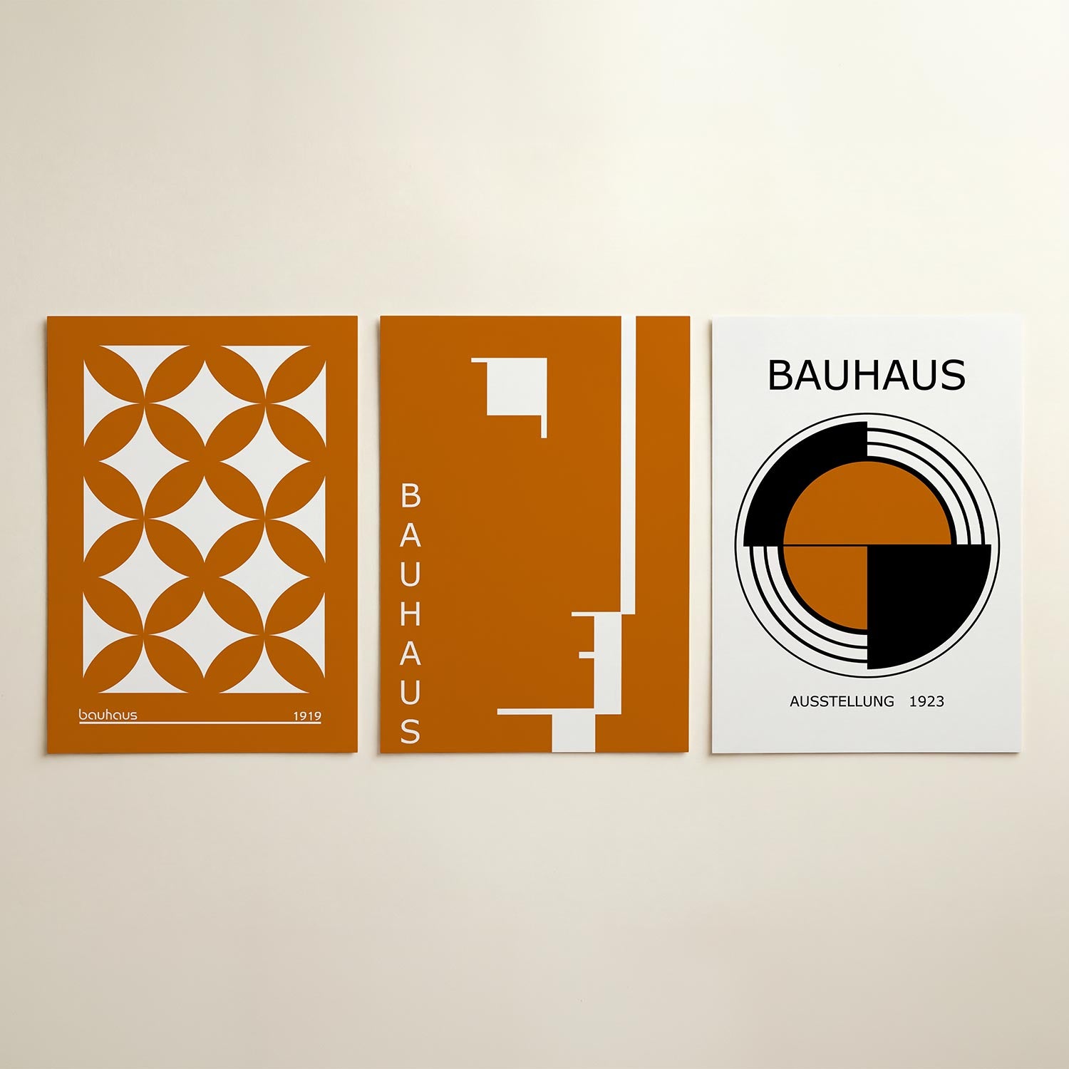 Vormritme en kleur Posterset
