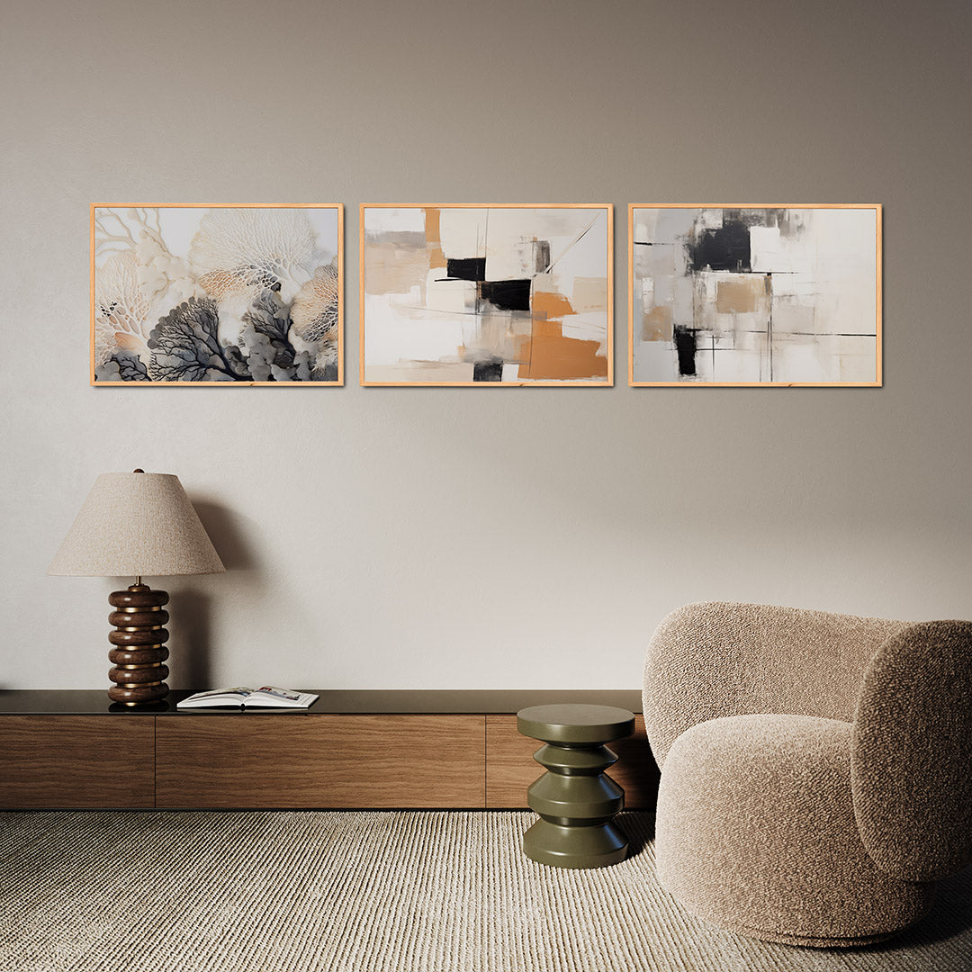 Organische patronen Posterset