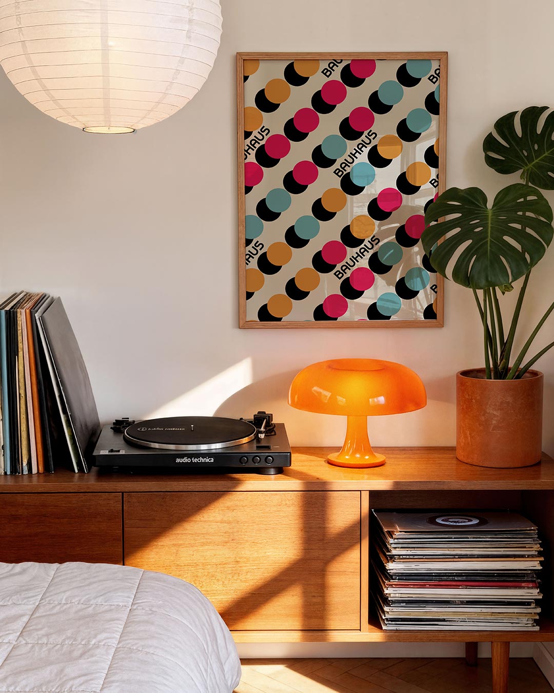 Cirkelritme en kleur Poster