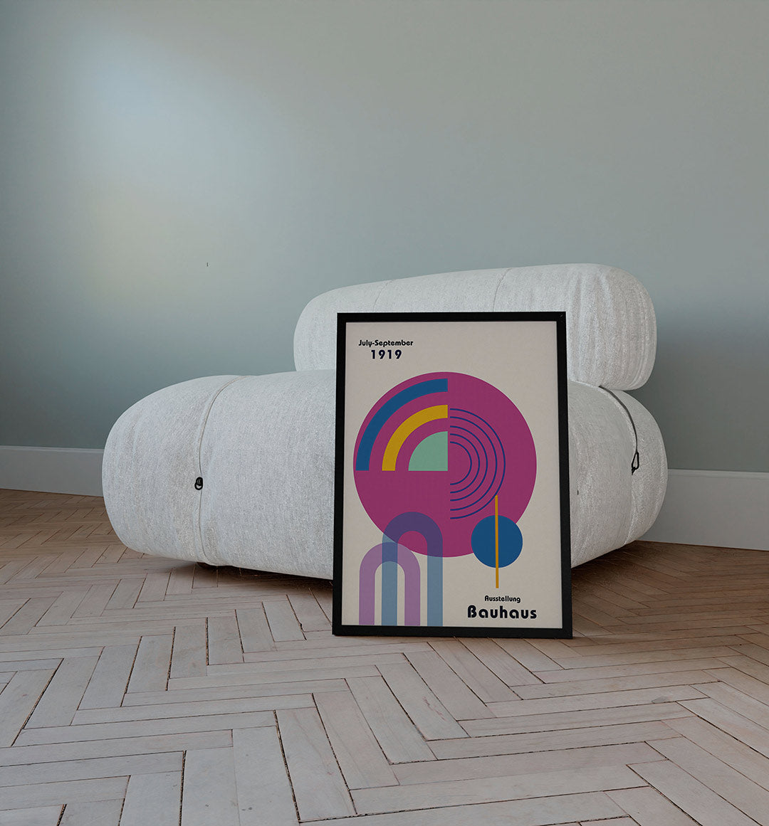 Vormen en vlakkenspel Poster