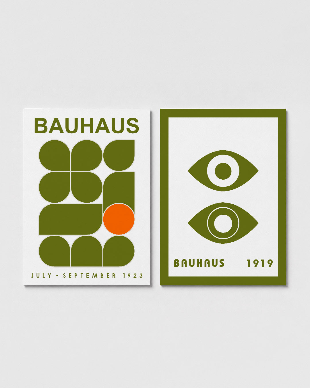 Vormen en vlakken Posterset