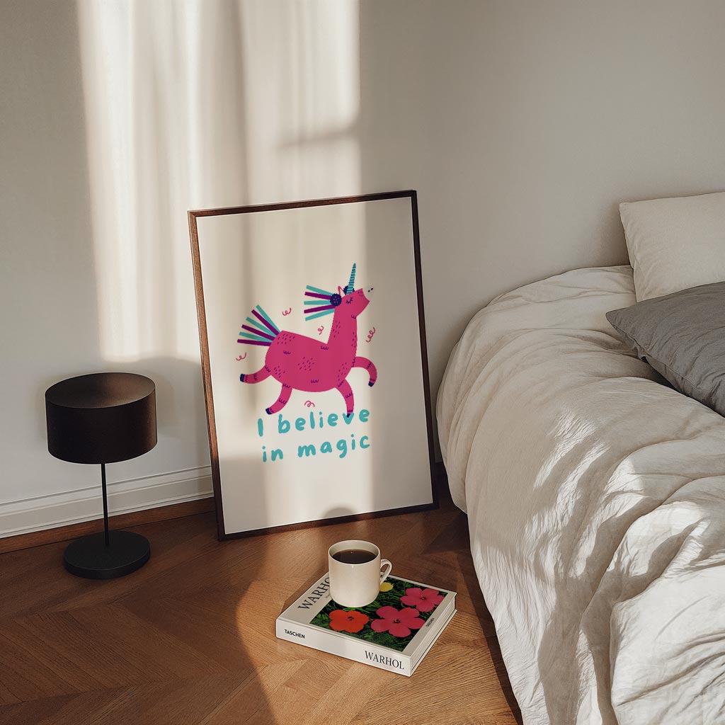Magische Eenhoorn Poster-WallArtistic