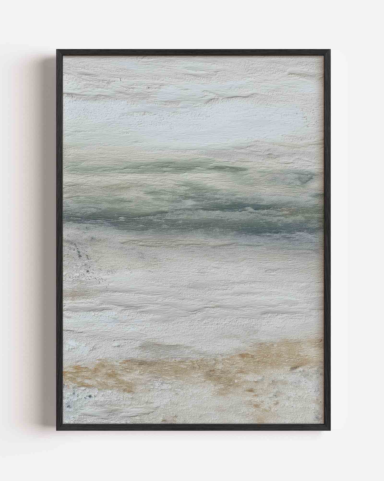 Abstracte landschapsweergave Poster