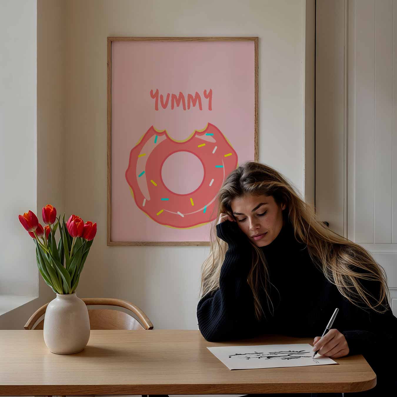 Donut Delight Poster-WallArtistic