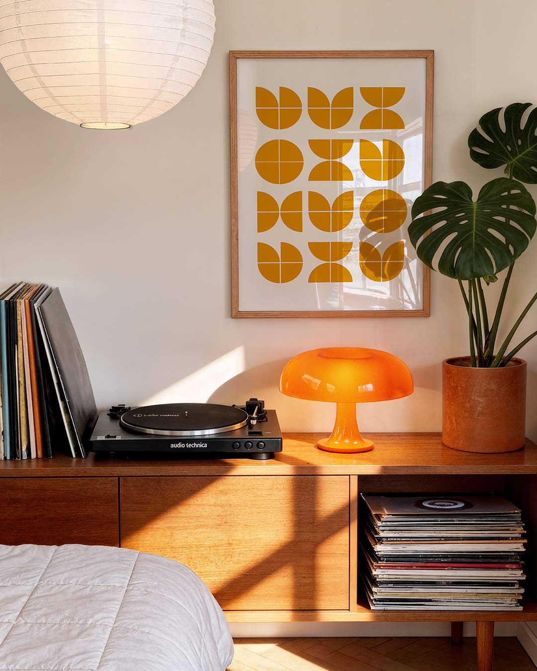 Vormritme en kleur Poster
