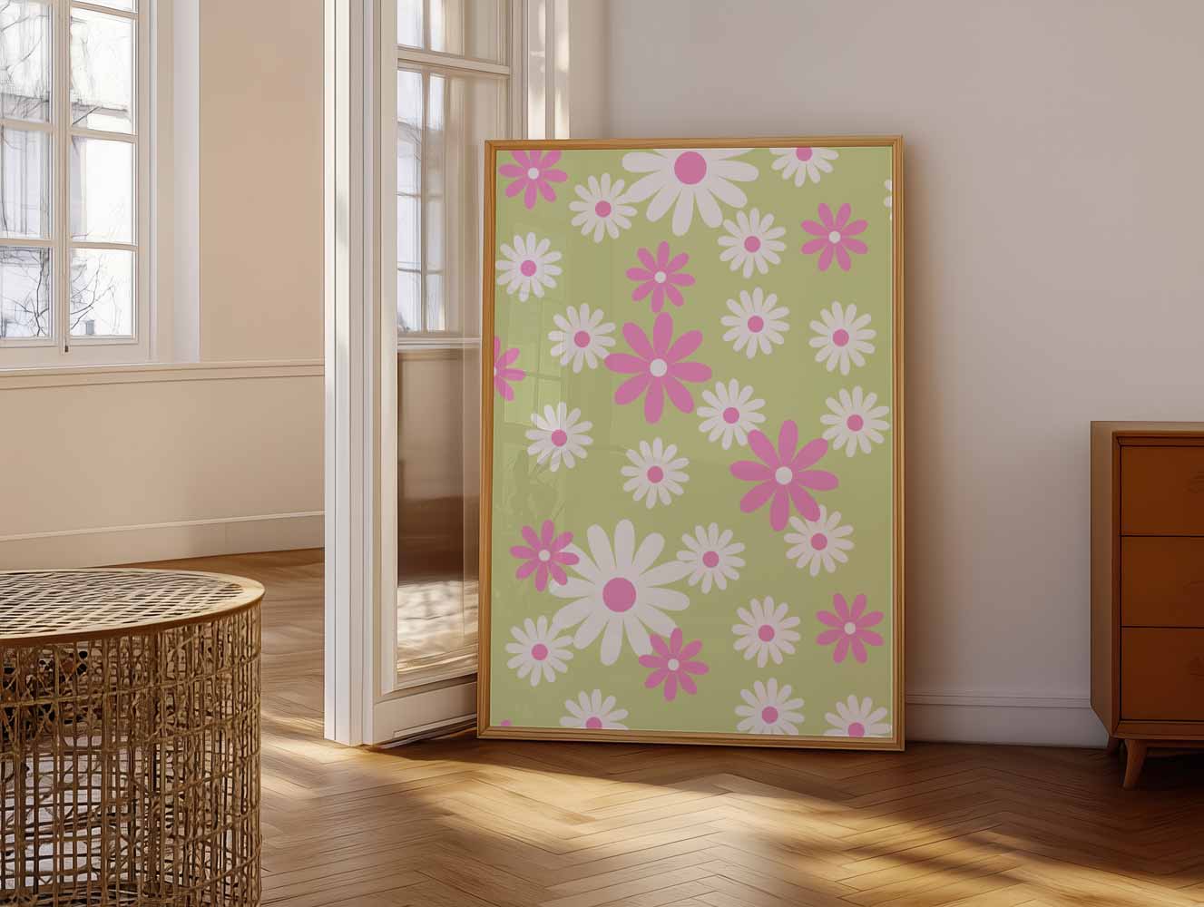 Bloemenweelde Poster-WallArtistic