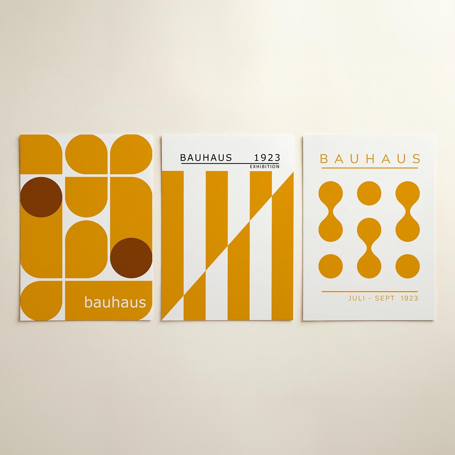 Vormen en vlakken Posterset