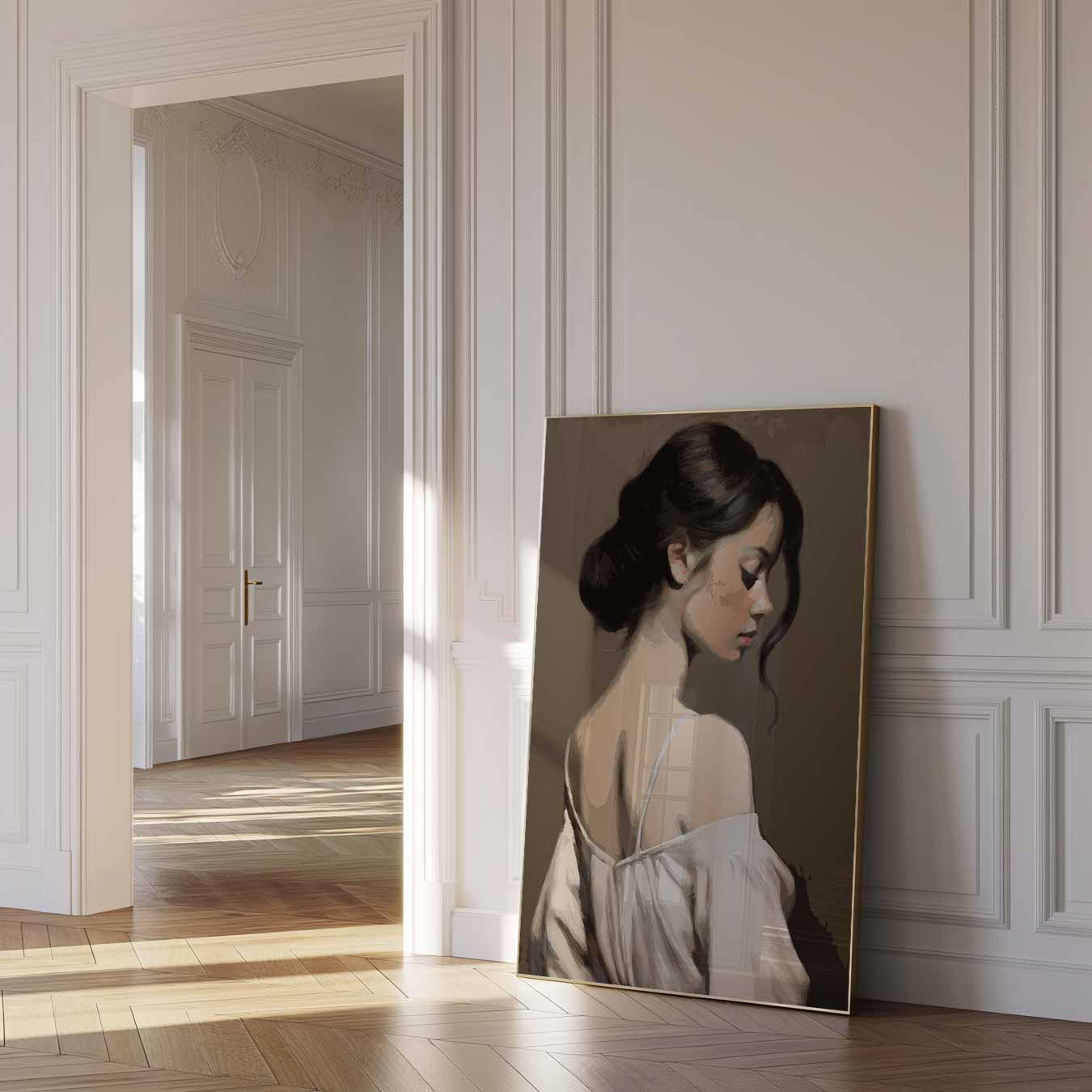 Elegante Vrouwelijke Stijl Poster-WallArtistic