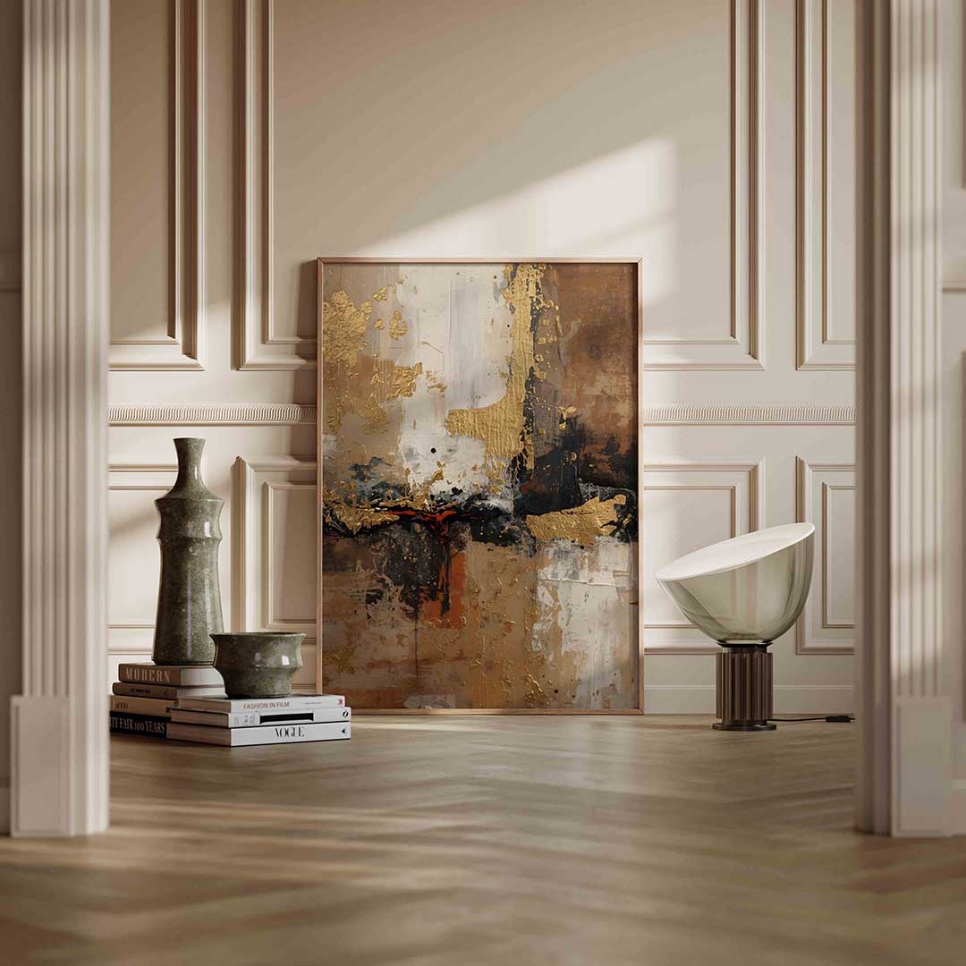 Gouden textuur Poster