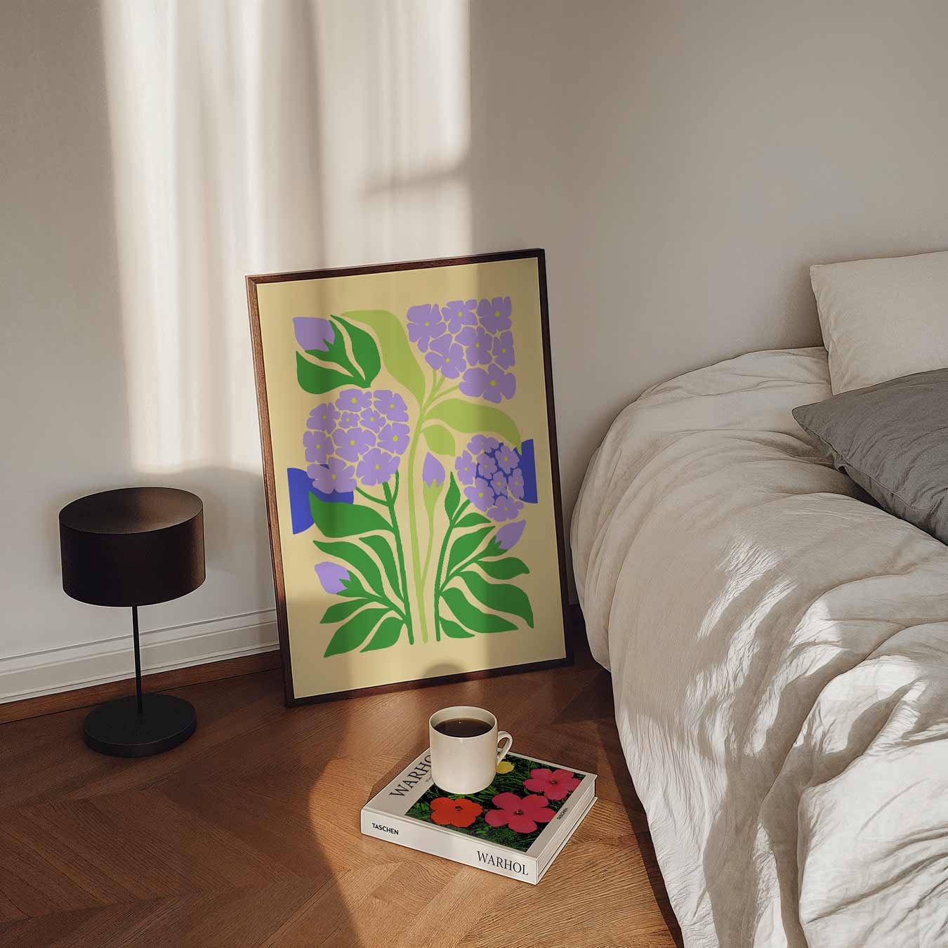 Zomerse Bloemenpracht Poster-WallArtistic