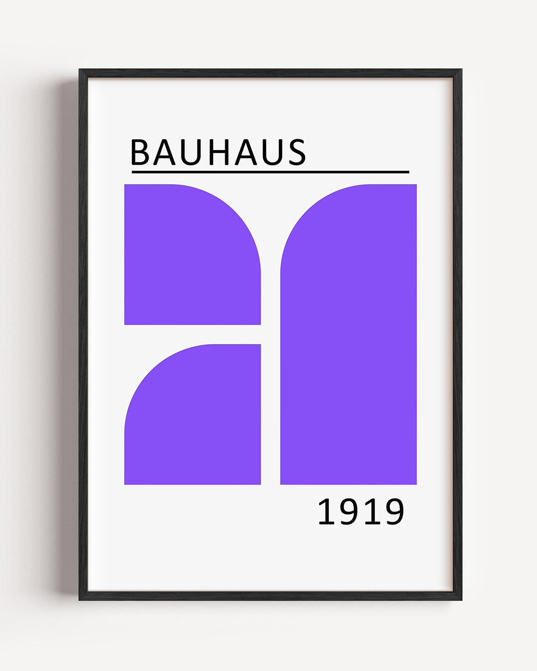 Vormen en vlakken Poster