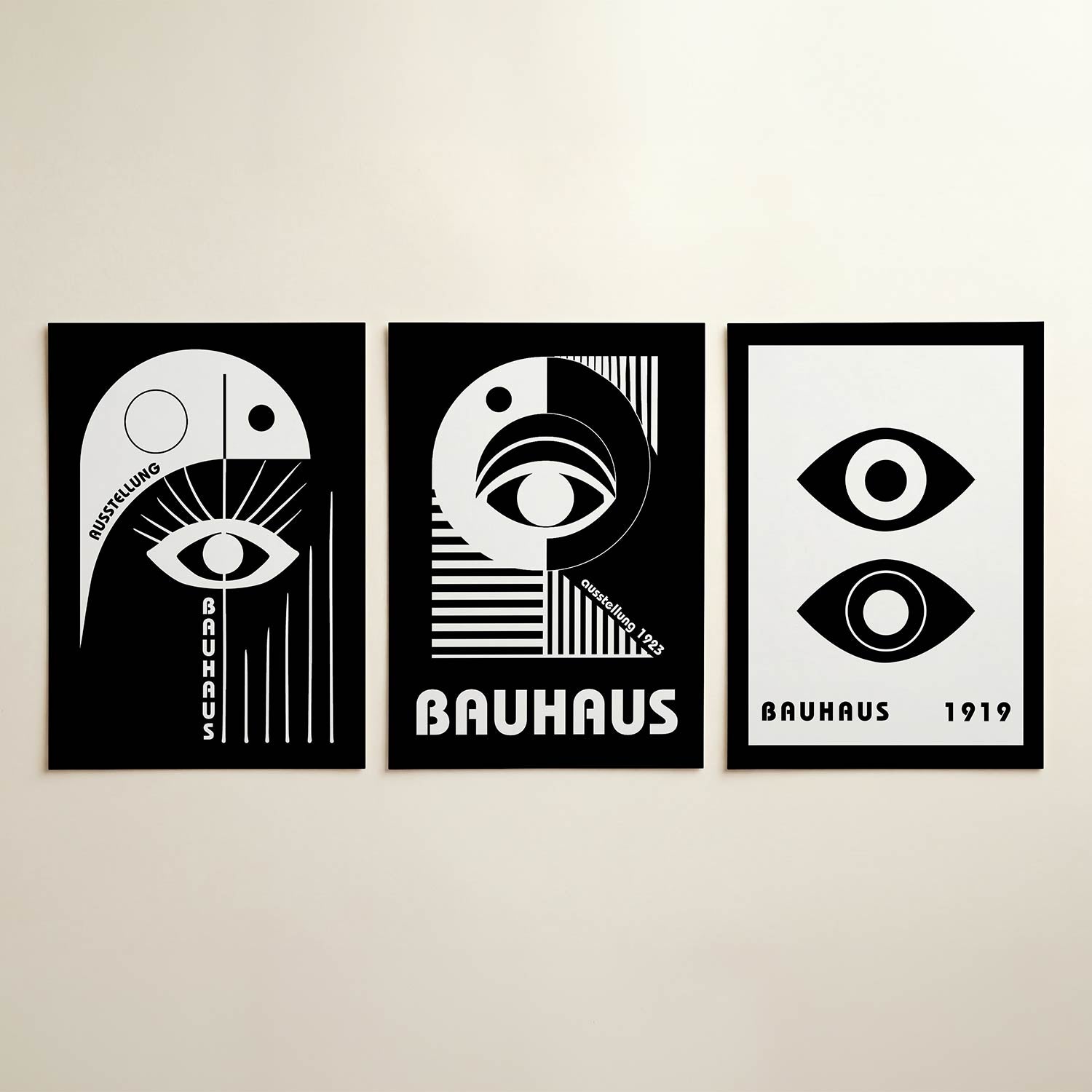 Oog en lijnen Posterset