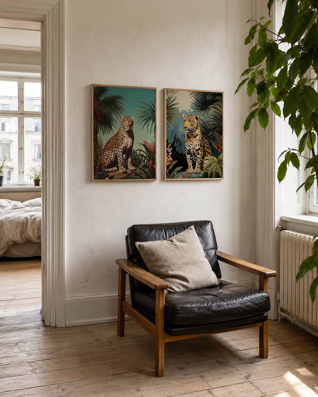 Jungle elegantie Posterset
