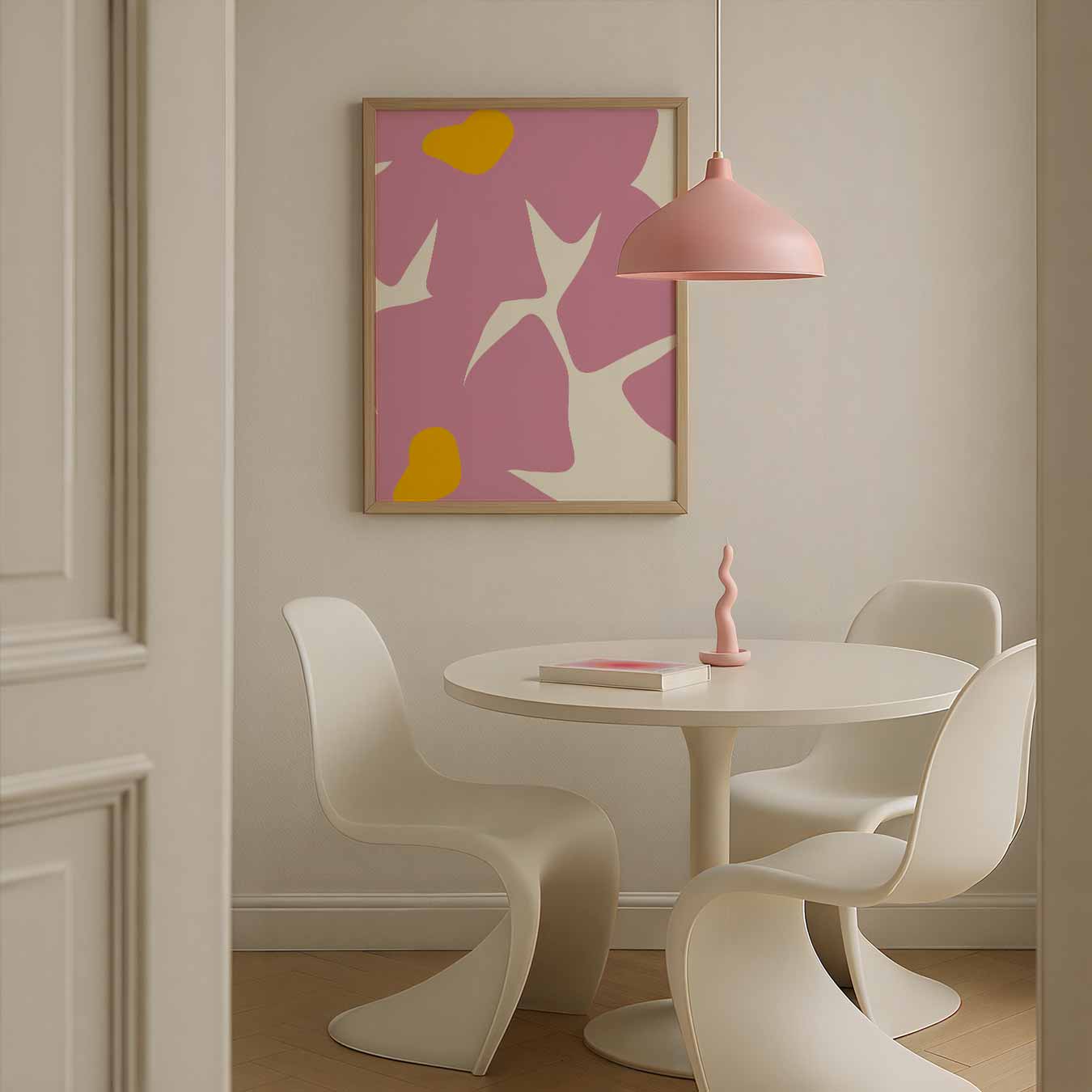 Bloemige Vleugjes Poster-WallArtistic