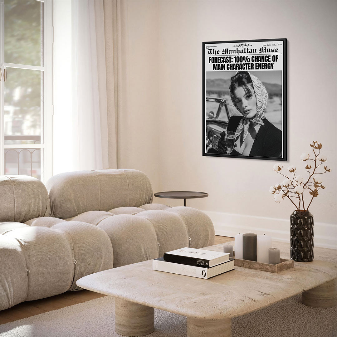 Stijlvolle nostalgie Kunstwerk