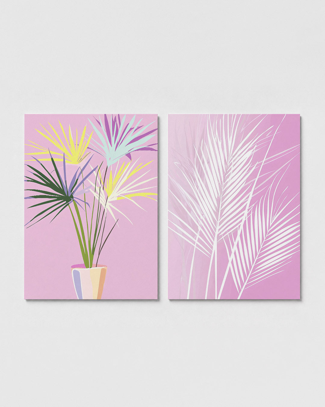 Kleurrijke bladeren Posterset
