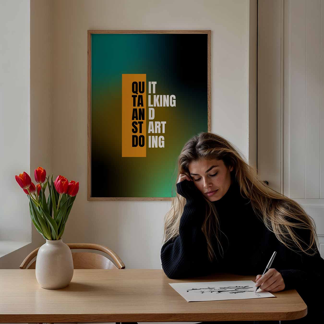 Inspirerende Actieposter-WallArtistic
