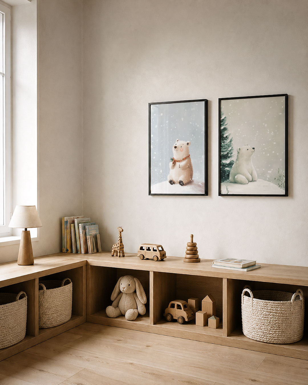 Winterse vreugde Posterset