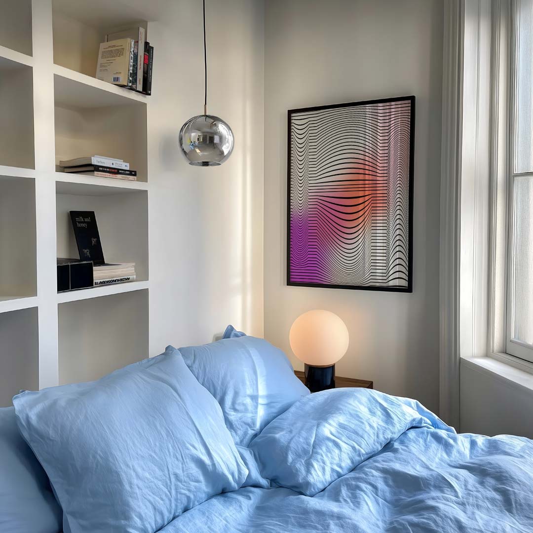 Moderne Golven Kunstposter-WallArtistic