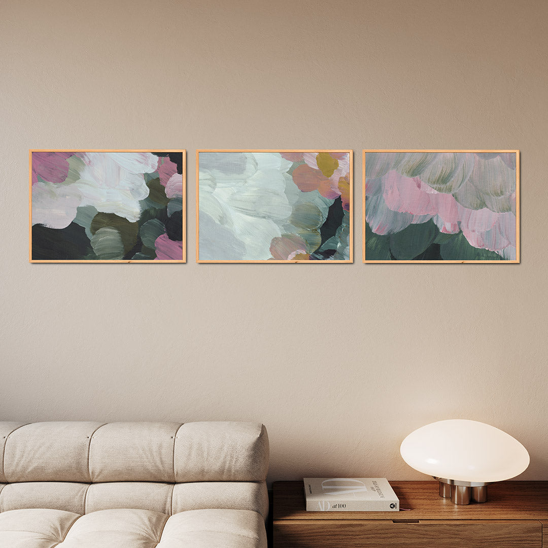 Kleurige vegen Posterset