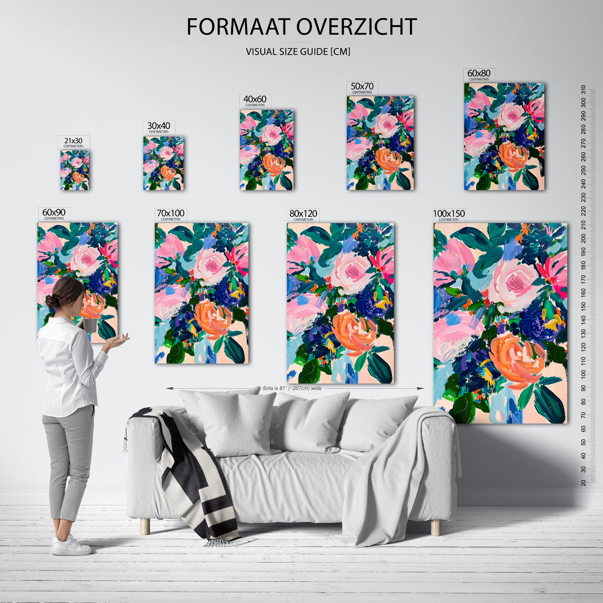 Bloemenpracht Poster