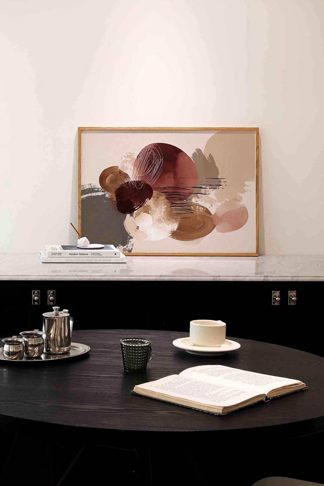 Abstracte vormen Poster