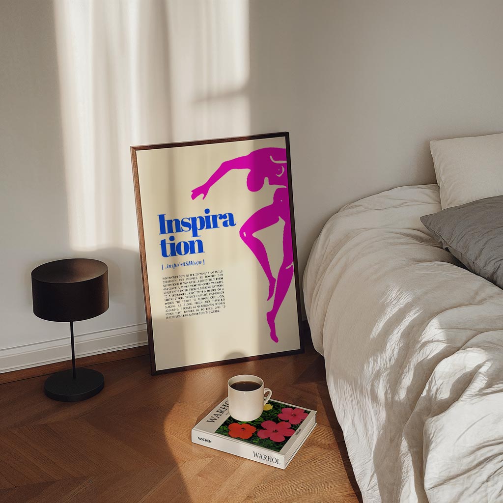 Inspiratie in Beweging Poster-WallArtistic