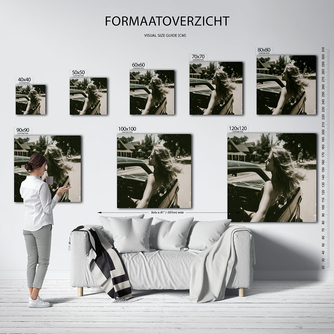 Zomerse autorit Kunstwerk
